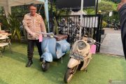 Dua kuli bangunan bobol kafe di Cilandak, curi vespa antik