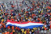 Ambon City Government holds peaceful parade to celebrate 2026 World Cup