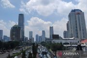 Cuaca Jakarta Jumat pagi dan siang cerah berawan, sore berawan