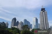 Hari Senin, sebagian besar Jakarta berpotensi hujan