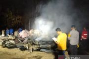 Rumah sekaligus gudang di Paluta ludes terbakar, kerugian capai Rp55 juta
