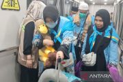 Jamaah haji Kloter 07 Debarkasi Banjarmasin tiba di tanah air