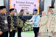 Jamaah haji kloter 18 asal Wajo  tiba di tanah air lewat Debarkasi Makassat