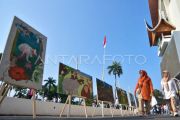 Pameran lukisan lingkungan karya pelajar di Padang