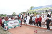 Ribuan santri dan remaja masjid pawai sambut 1 Muharram 1448 Hijriah