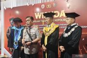 STIK Polri meluluskan 289 wisudawan