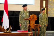 TNI lantik dua perwira tinggi jadi Pangkogabwilhan II dan Dansesko