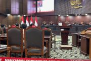 MK mengabulkan penarikan kembali uji materiil terkait kedudukan Polri