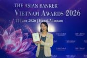 Cathay United Bank Ho Chi Minh City Branch Recognized by The Asian Banker for Consumer Lending Technology