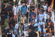 Prosesi pertama Pesona Hoyak Tabuik Pariaman