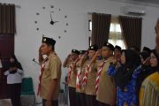 Kwarcab lantik Saka Pramuka Rintisan Yogaswara Tingkat Cabang Agam