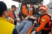 Basarnas Makassar evakuasi ABK asing sakit akut di tengah laut