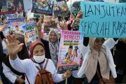 Aksi damai masyarakat Lampung dukung Program MBG