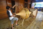Pembuatan Tabuik di Pariaman