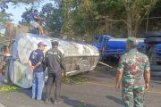 Polisi tangani kecelakaan truk di Malang akibatkan satu korban tewas
