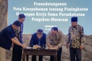Pemkot Mataram-Kota Pengzhou menjalin kerja sama bidang ekonomi