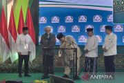 Prabowo minta dukungan NU atasi kebocoran kekayaan negara
