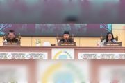 Wabup Lamandau hadiri paripurna DPRD bahas pandangan umum fraksi