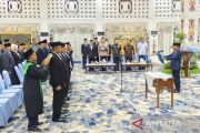 Gubernur Kalteng rombak susunan pejabat pemprov, berikut nama-namanya