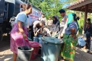 Polres Lombok Tengah salurkan bantuan air bersih