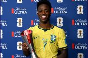 Ancelotti bangga dengan performa Vinicius