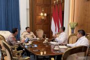 Kapolri laporkan situasi kamtibmas kepada Prabowo