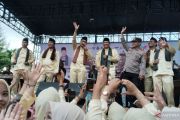 Wamenbud nyanyikan lagu Nidji meriahkan Tabuik Piaman