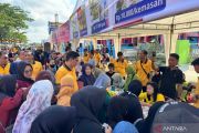 Masyarakat Senang Polda Kaltara Sediakan Dua Ton Beras Harga Murah