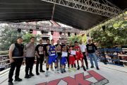 Anak jalanan dan eks pelaku tawuran ramaikan "Penjaringan Boxing Showcase"