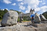 Pembangunan monumen galodo Sumatera Barat