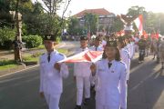 Warga Denpasar rayakan Hari Pancasila dengan karnaval di Titik Nol KM
