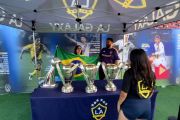 Para penggemar Piala Dunia berkumpul di Festival Penggemar FIFA di LA