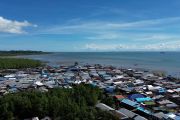 Peringatan dini tsunami di pesisir Kaltara pascagempa Sangihe