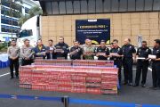 Bea Cukai gagalkan peredaran hampir 9 juta batang rokok ilegal