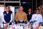 BPOM segel gudang kosmetik impor Ilegal&nbsp;senilai Rp27,6 M di Tangerang
