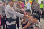 Kapolres Padangsidimpuan pimpin kenaikan pangkat 22 personel