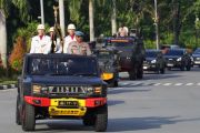 Polda Riau arak tanda kehormatan Nugraha Sakanti dari Presiden