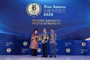 Bank Kalteng raih penghargaan terbaik dalam Bisnis Indonesia Awards 2026