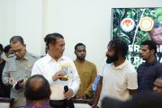 Mentan menegaskan bersama Papua bangun pertanian berbasis potensi lokal
