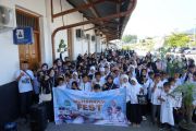 KAI Divre II Sumbar dan Yayasan Abulyatama Indonesia Cabang Padang Berbagi Kebahagiaan Bersama Ratusan Anak Yatim dalam Muharam Fest