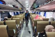 KAI resmi gunakan rangkaian ekonomi premium kereta Rajabasa