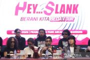 Slank konser di Bandung, nostalgia formasi 14 pacu ekonomi kreatif