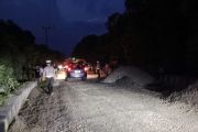 Jalan Trans Kalimantan jalur Kasongan-Kereng Pangi sudah ditangani, lalu lintas mulai berjalan