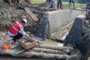 Kawal pembangunan irigasi di Luwu