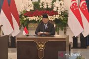 Prabowo harap RI-Singapura langgeng di 60 tahun hubungan diplomatik