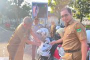 Pemkab Pasaman Barat pasang stiker di kendaraan ASN belum bayar pajak