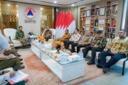 Gubernur harap BNPB percepat penanganan abrasi dan kekeringan di Papua