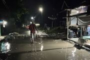 Banjir bandang kembali merendam Sungai Batang, Agam mengakibatkan 80 warga mengungsi