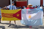 Piala Dunia 2026 - Warga negara dari luar Argentina dukung Messi di Atlanta