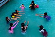 SAR Natuna bekali anak-anak di pulau terdepan dengan kemampuan berenang